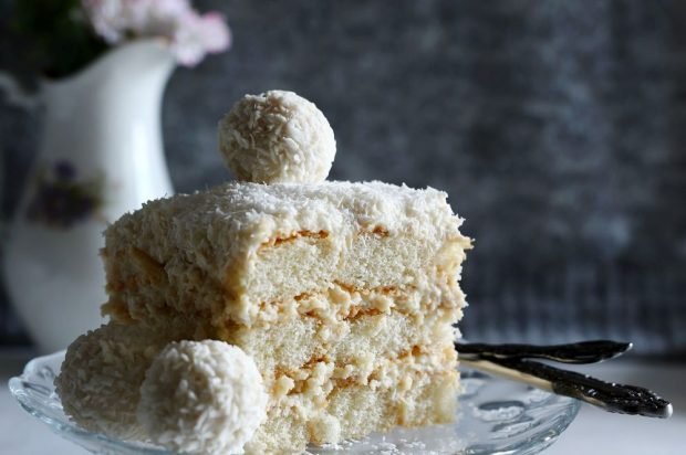 Raffaello cake