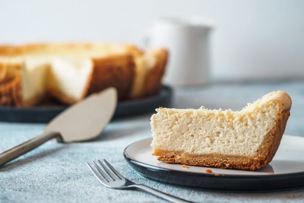 Cottage cheese cheesecake 