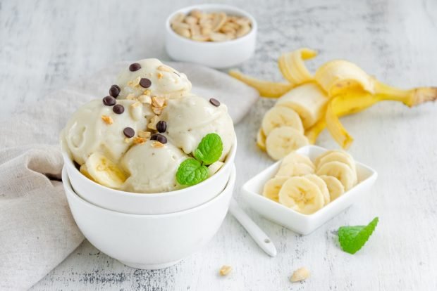 Vegan banana ice cream – a simple and delicious recipe, how to cook step by step