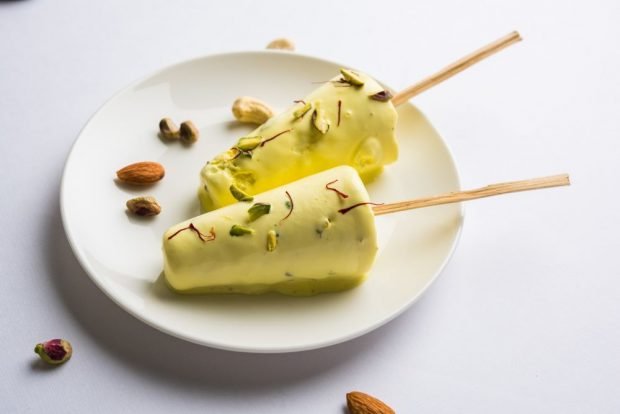 Indian kulfi ice cream 