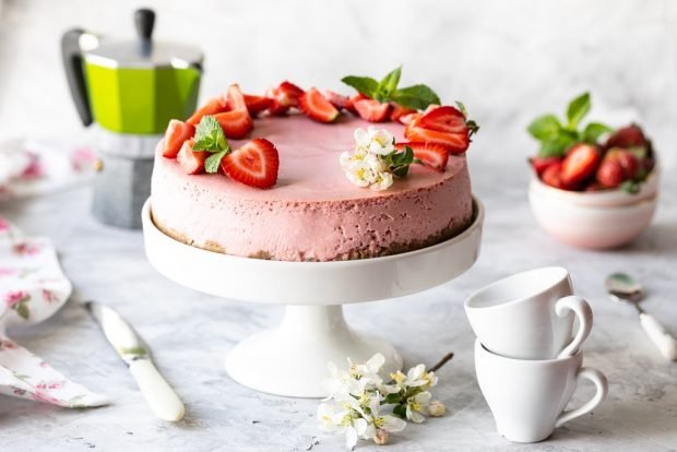 Strawberry cheesecake