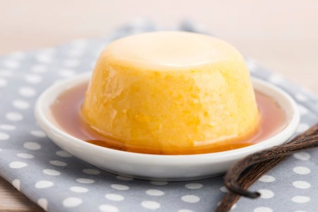 Panna cotta with pumpkin 