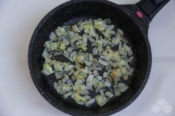 Salad with rice and smoked sausage: photo of recipe preparation, step 1