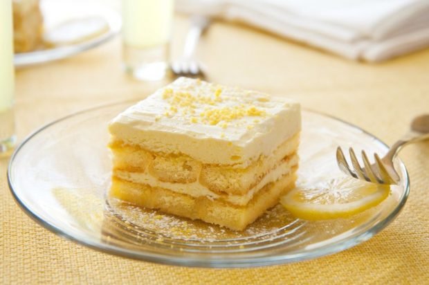 Lemon tiramisu 