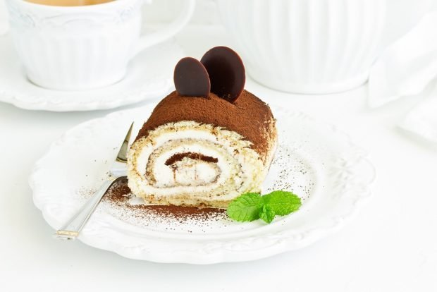 Tiramisu roll is a simple and delicious recipe, how to cook step by step