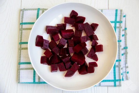 Pumpkin salad with beetroot: photo of recipe preparation, step 1