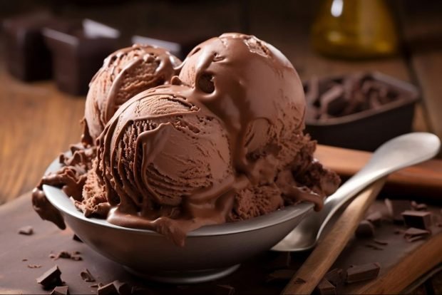 Chocolate ice cream 