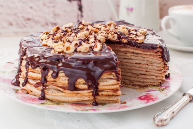 Lean pancake cake