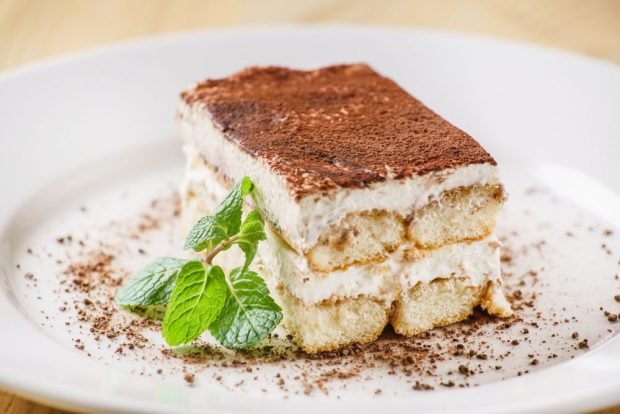 Tiramisu with baileys – a simple and delicious recipe, how to cook step by step