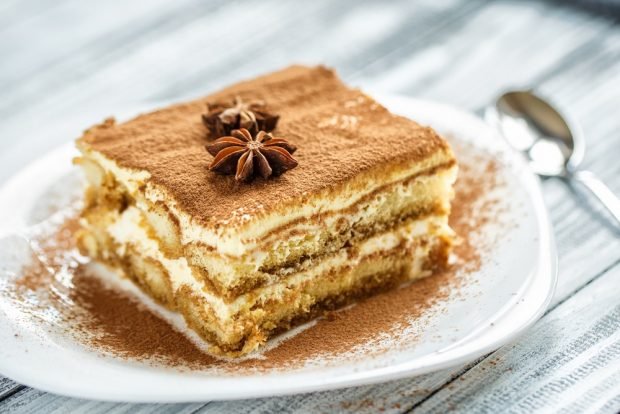 Tiramisu with ricotta