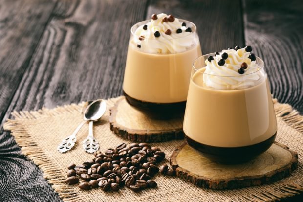 Coffee PP panna cotta – a simple and delicious recipe, how to cook step by step