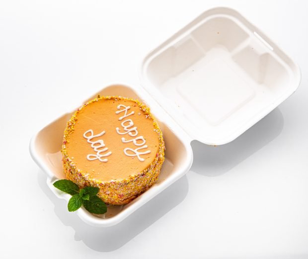 Carrot bento cake