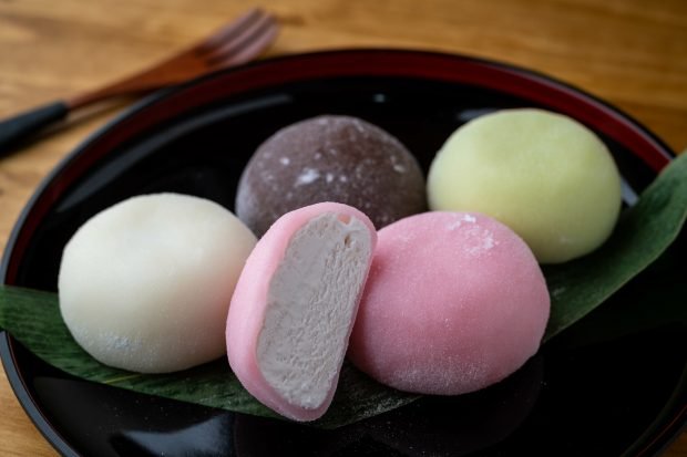 Japanese dessert mochi