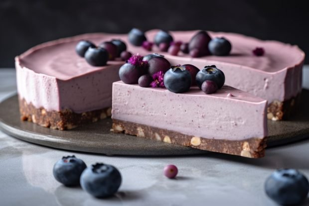 Blueberry cheesecake 