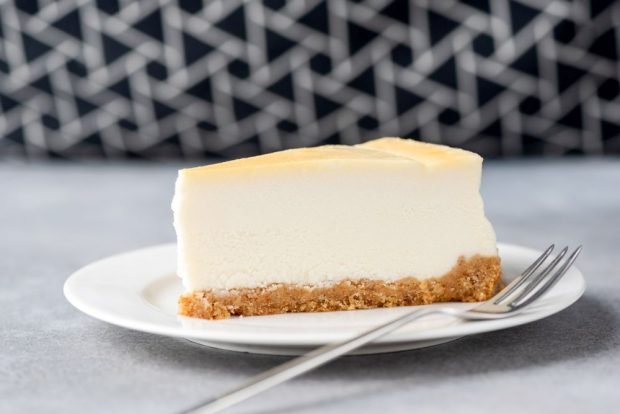 Cheesecake New York without baking