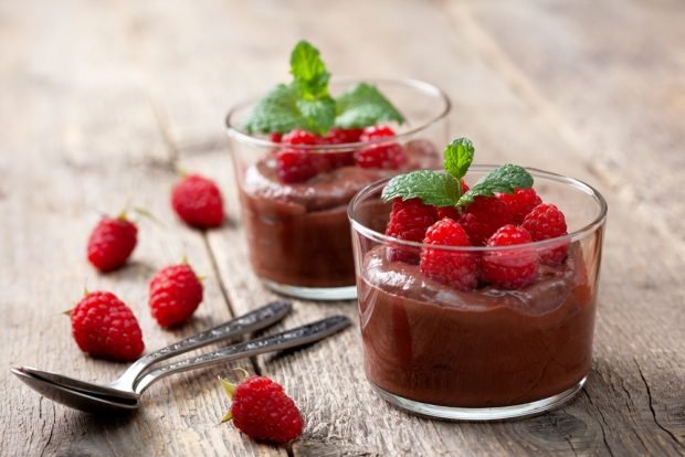 Apple-chocolate mousse – a simple and delicious recipe, how to cook step by step