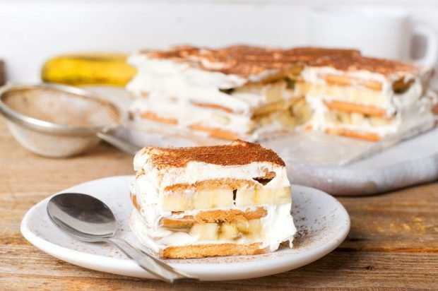 Banana tiramisu 