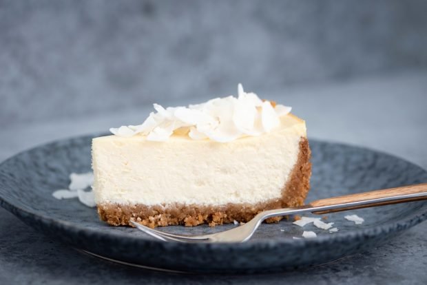 Coconut cheesecake 