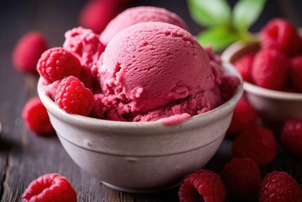 Sorbet ice cream at home