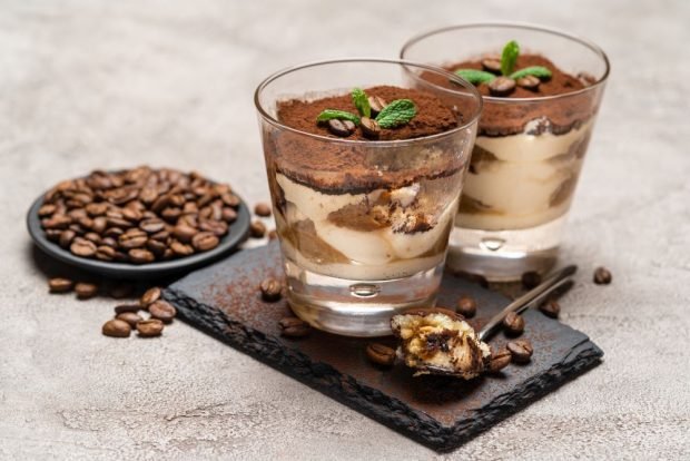 Tiramisu without savoyardi