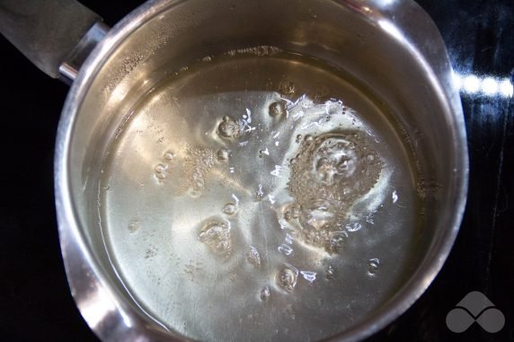 Tangerine ice cream: photo of recipe preparation, step 2