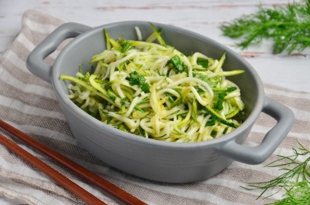 Zucchini in Korean – a simple and delicious recipe with photos (step by step)