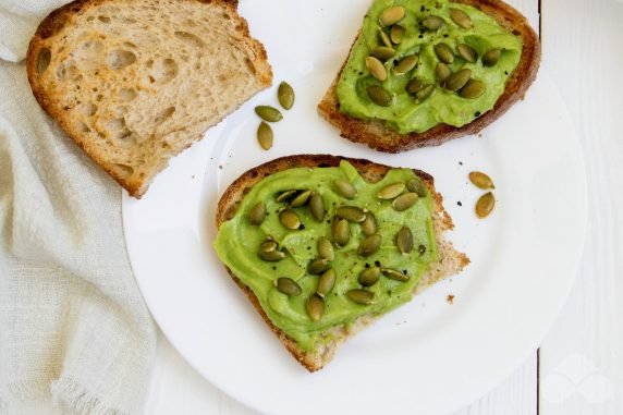 Lean avocado sandwiches: photo of recipe preparation, step 5