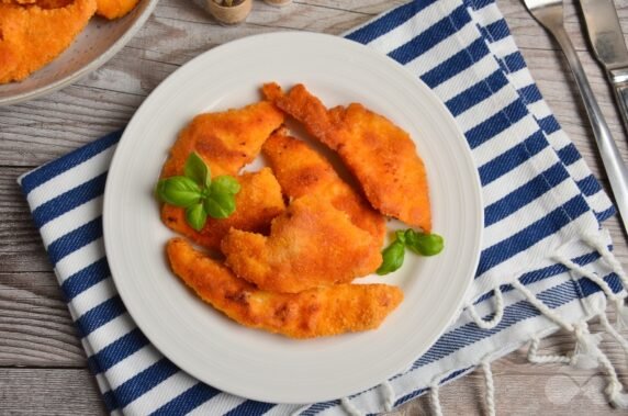 Chicken nuggets at home: photo of recipe preparation, step 7