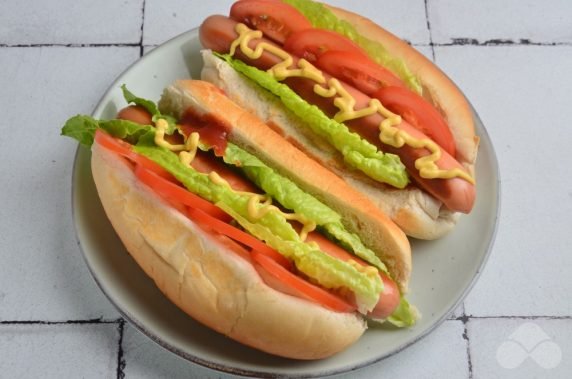 The most delicious hot dog for a picnic : photo of recipe preparation, step 5