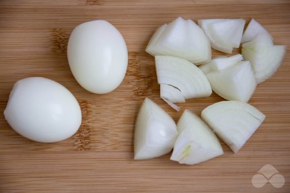 Red fish Forshmak: photo of recipe preparation, step 1