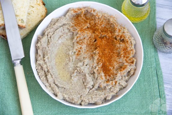 Homemade lentil hummus: photo of recipe preparation, step 6