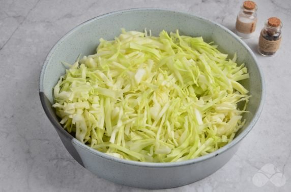 Sauerkraut per day: photo of recipe preparation, step 1