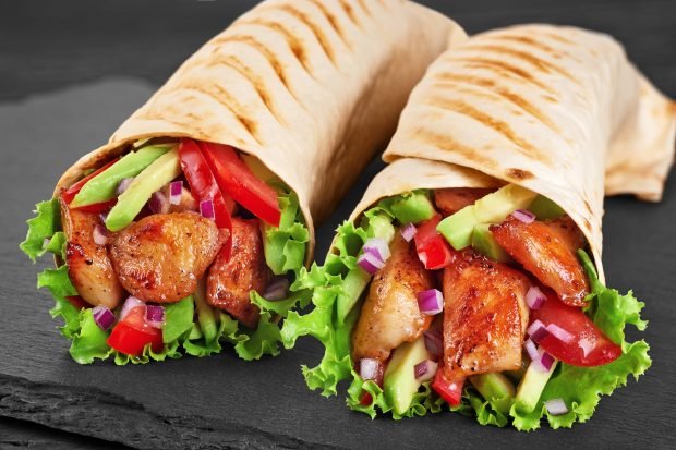 PP shawarma with chicken is a simple and delicious recipe, how to cook step by step