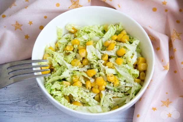 Quick Peking cabbage salad