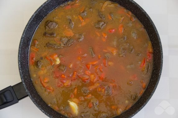Lagman soup with beef : photo of recipe preparation, step 6