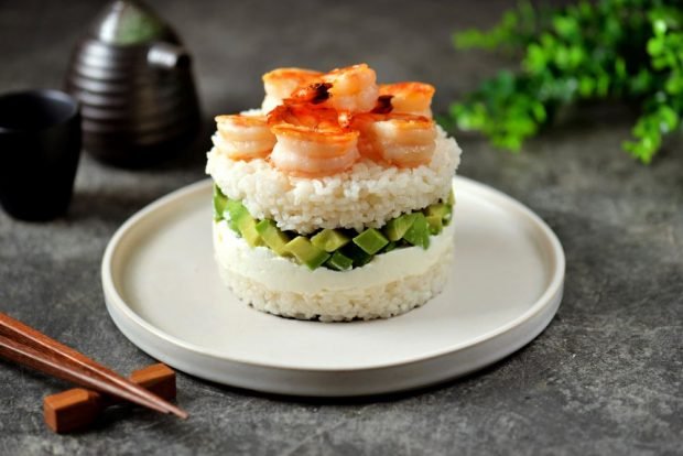 Sushi cake is a simple and delicious recipe, how to cook step by step