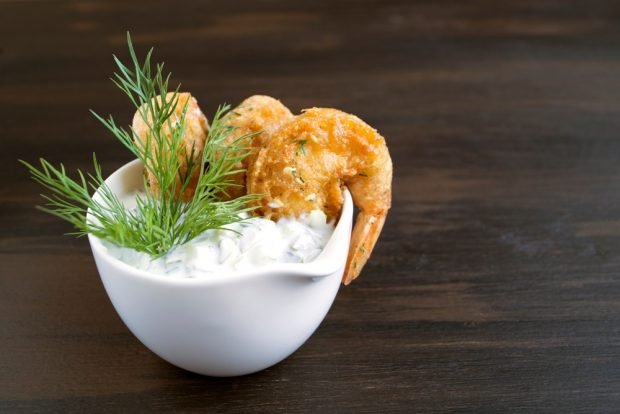 Shrimp in beer batter