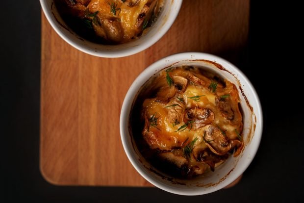 Julienne with wild mushrooms 