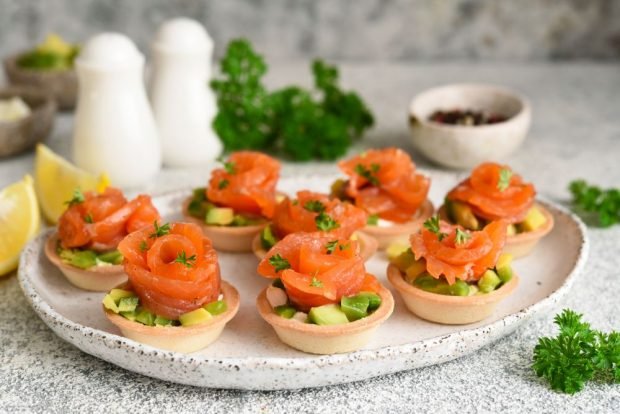 Trout tartlets 