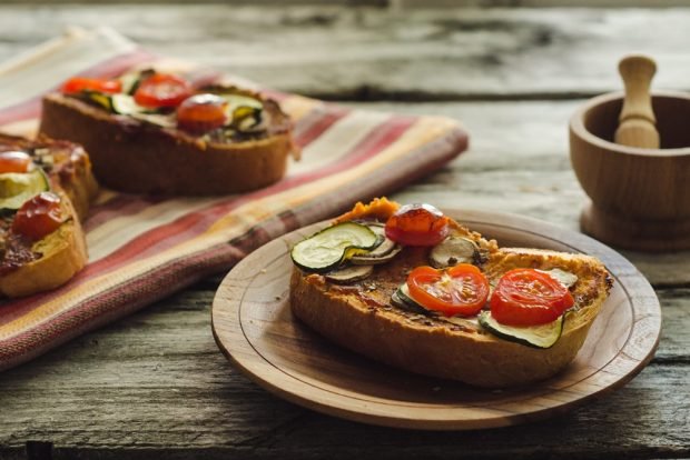 Lean sandwiches in the oven in Lent