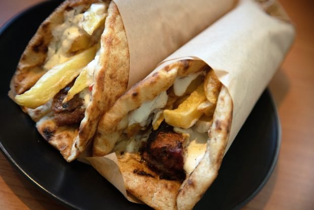 Shawarma in Greek is a simple and delicious recipe, how to cook step by step