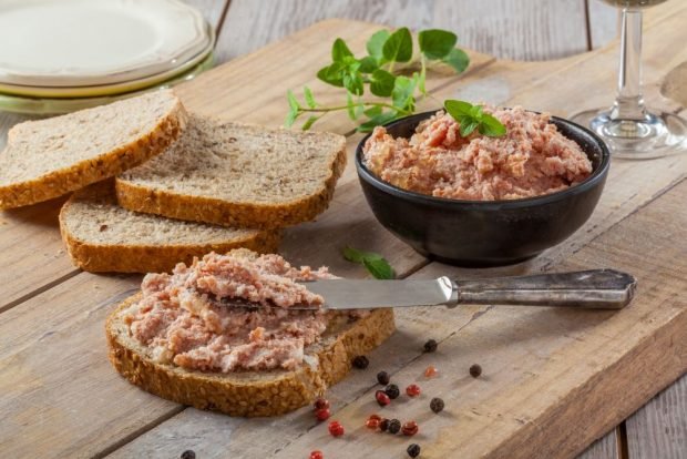 Meat spread for sandwiches