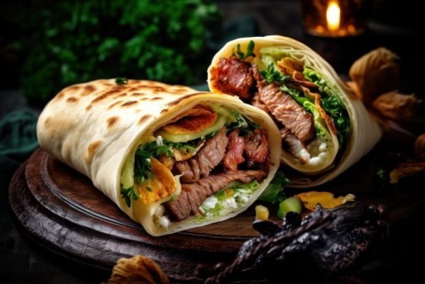 Turkish shawarma 