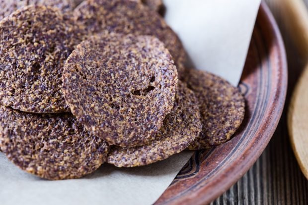 Flax seed chips