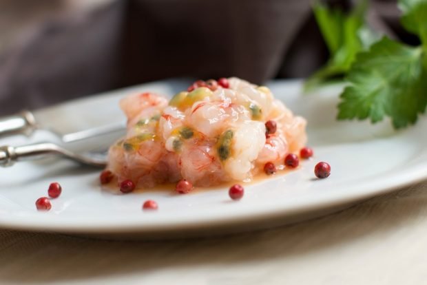 Shrimp tartare – a simple and delicious recipe, how to cook step by step