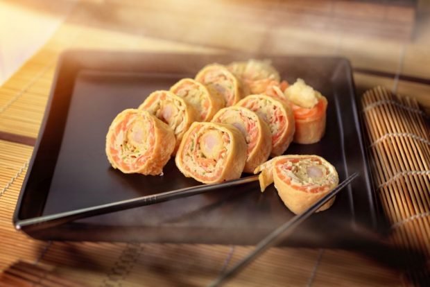 Mimosa rolls are a simple and delicious recipe, how to cook step by step