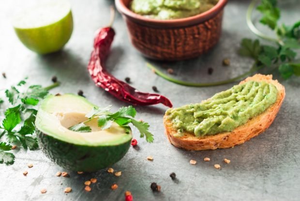 Guacamole without tomatoes 