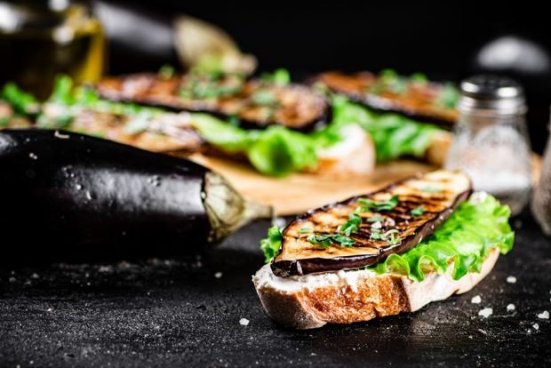 Eggplant sandwiches – a simple and delicious recipe, how to cook step by step