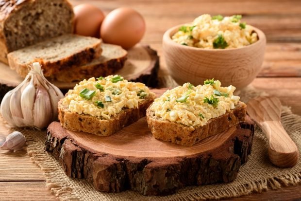 Egg pate for sandwiches 