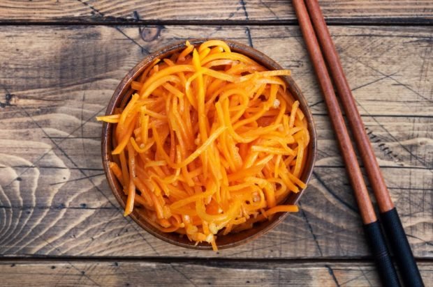 Fermented carrots in Korean - a simple and delicious recipe, how to cook step by step